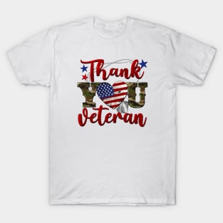 Thank you veteran T-Shirt